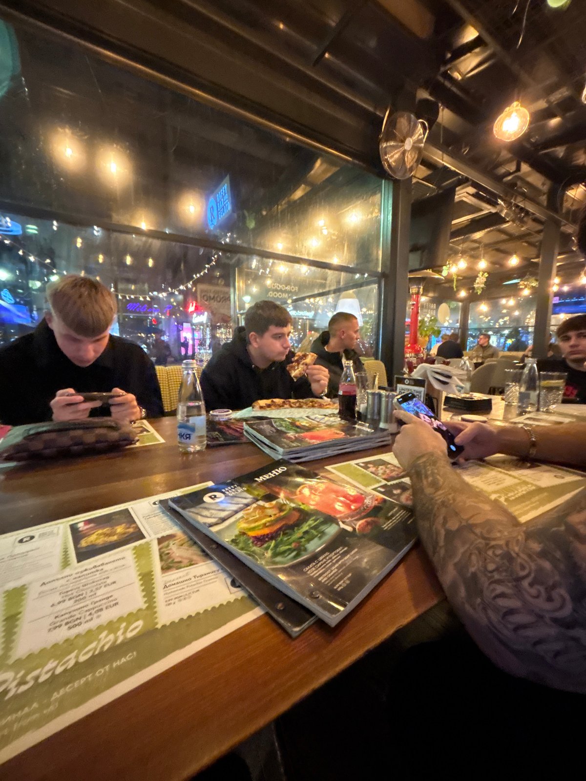 Young adults socialize at Sofia restaurants and bars