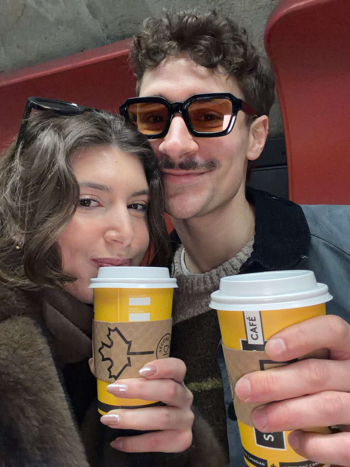 Coffee drinking observed across multiple Montreal locations Saturday afternoon
