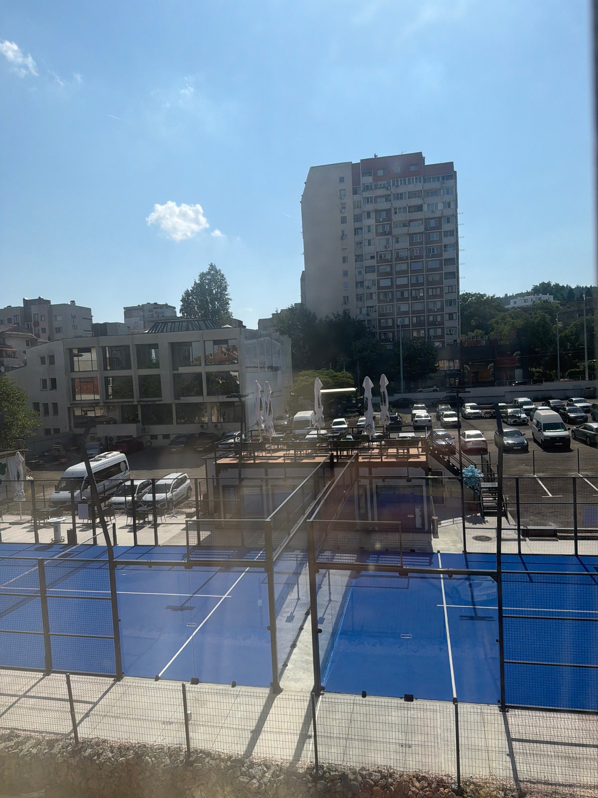 Urban scenes documented across Stara Zagora recreational and commercial areas