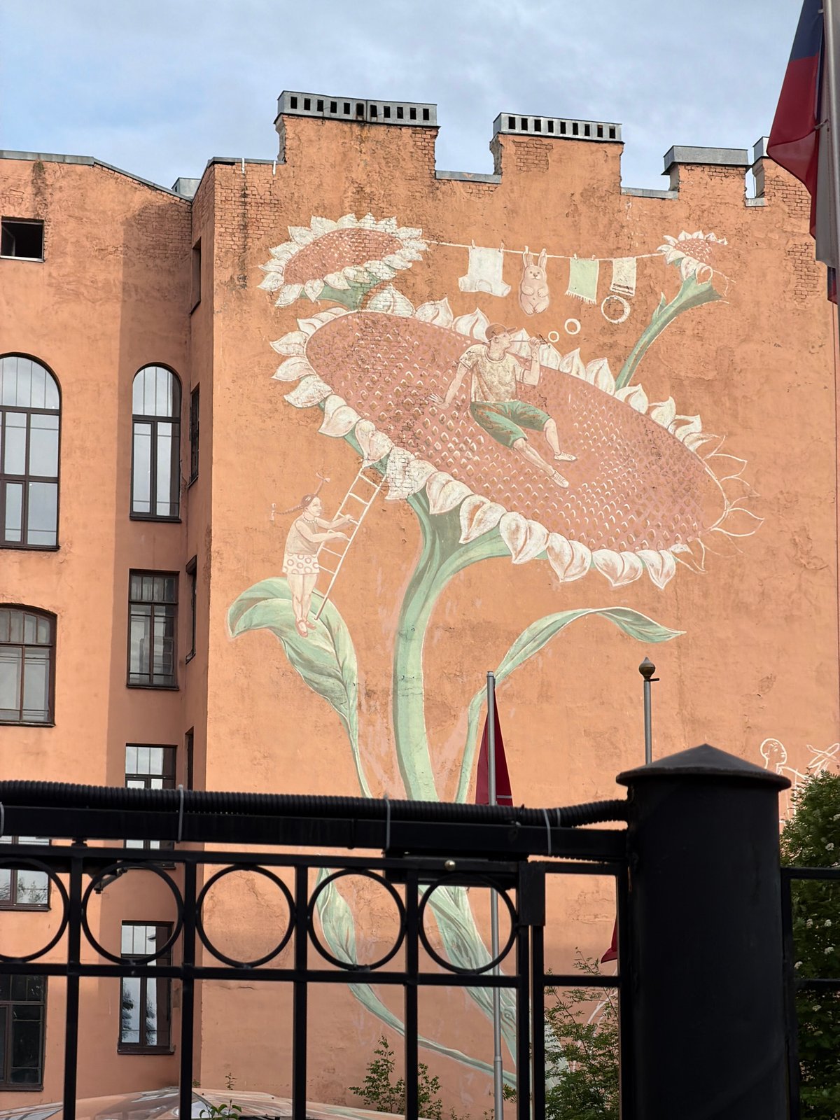 Street scenes and architecture documented in Saint Petersburg