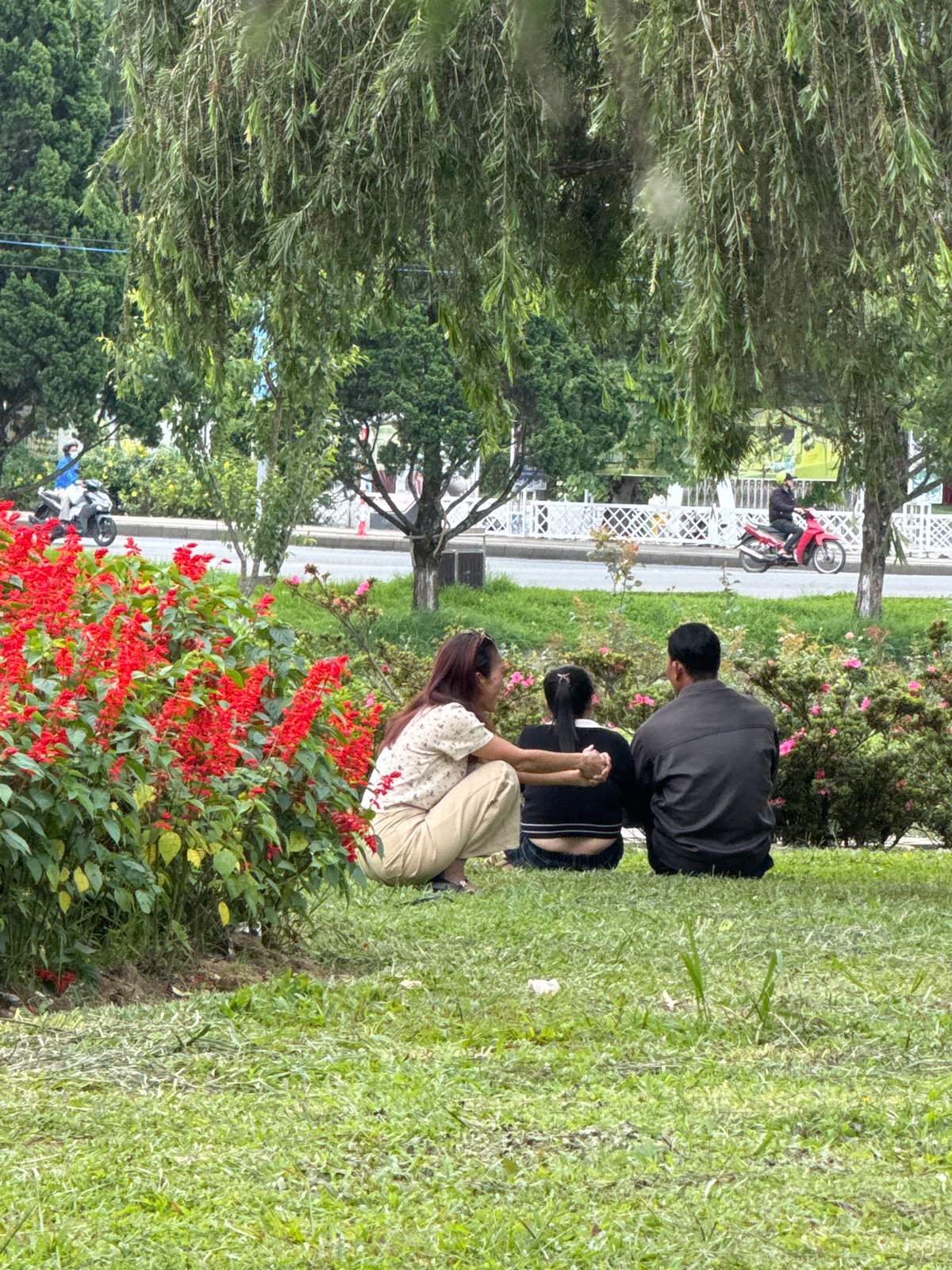 Chilling by Xuan Huong Lake on a quiet Da Lat afternoon