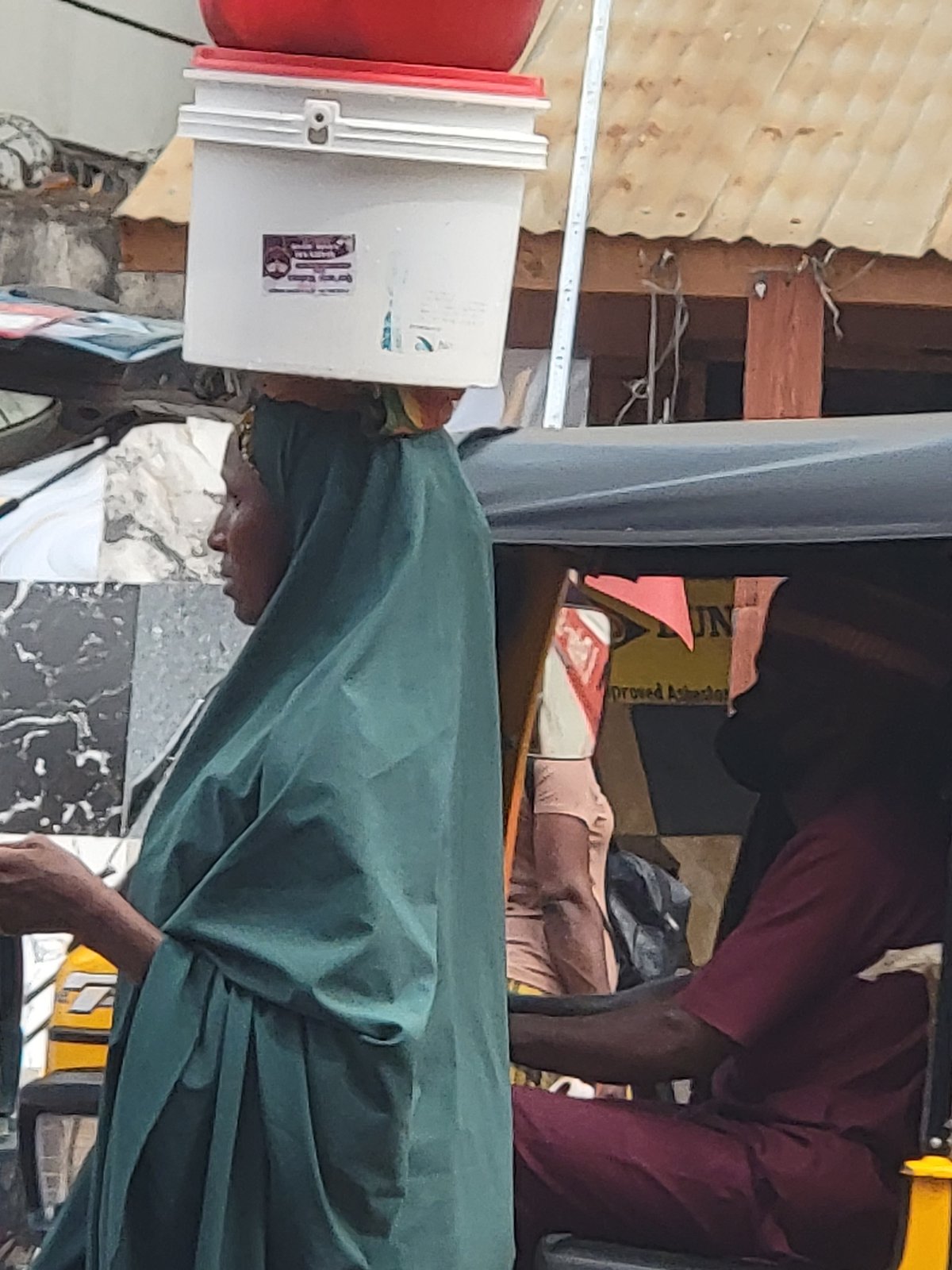 Street scenes captured in Maiburiji, Nigeria