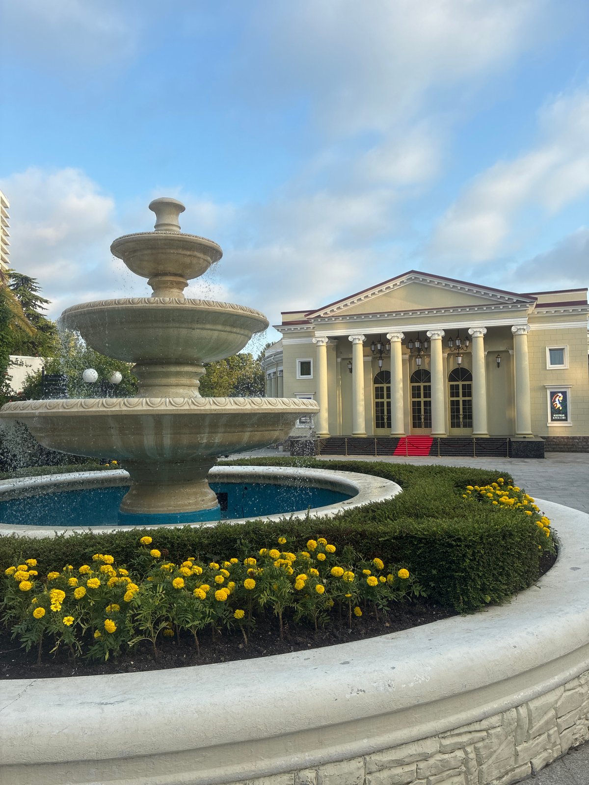 Sochi square: fountains, selfies, and Cheburashka on a summer afternoon