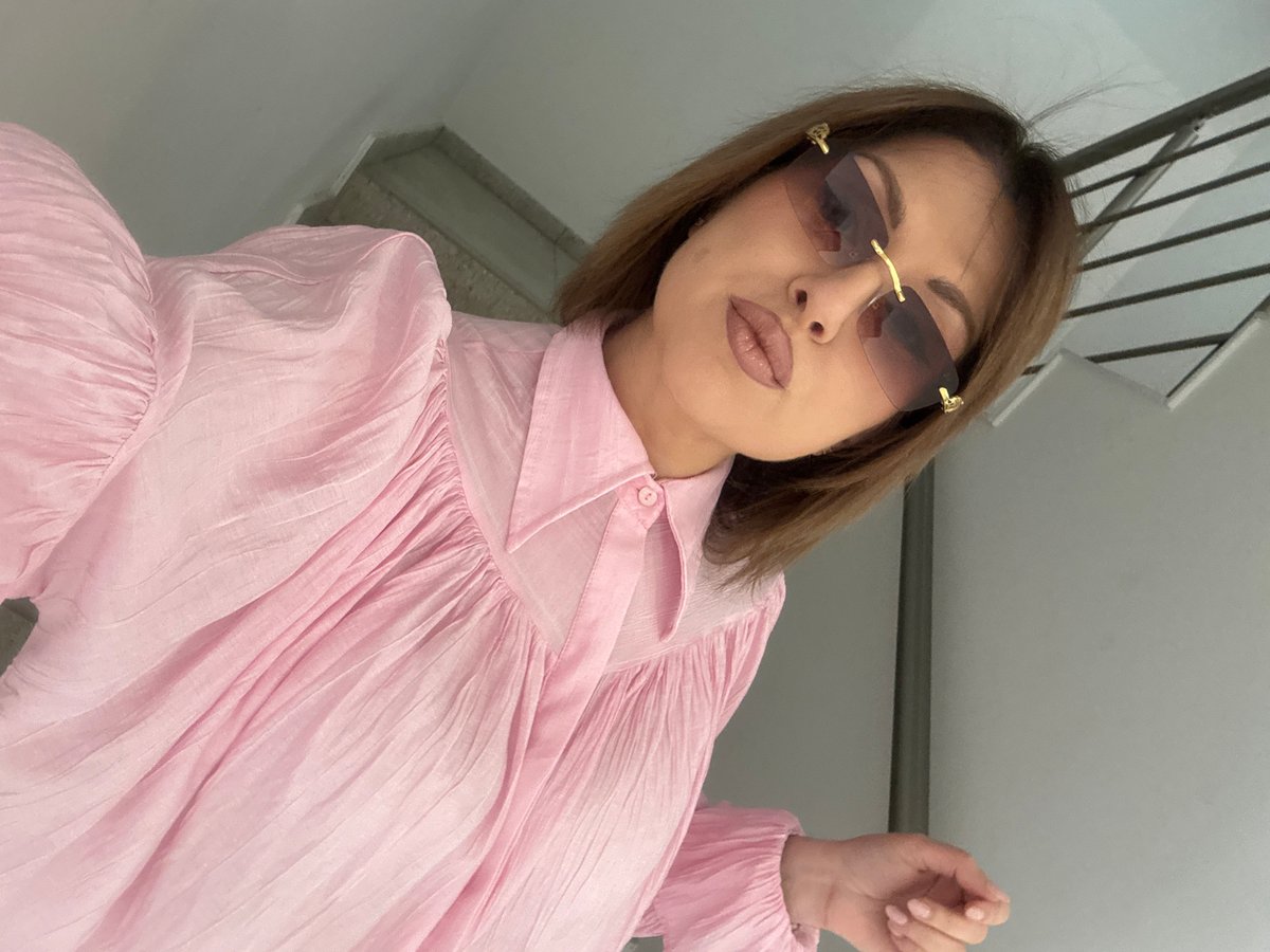 Woman photographed with dog in Sofia home