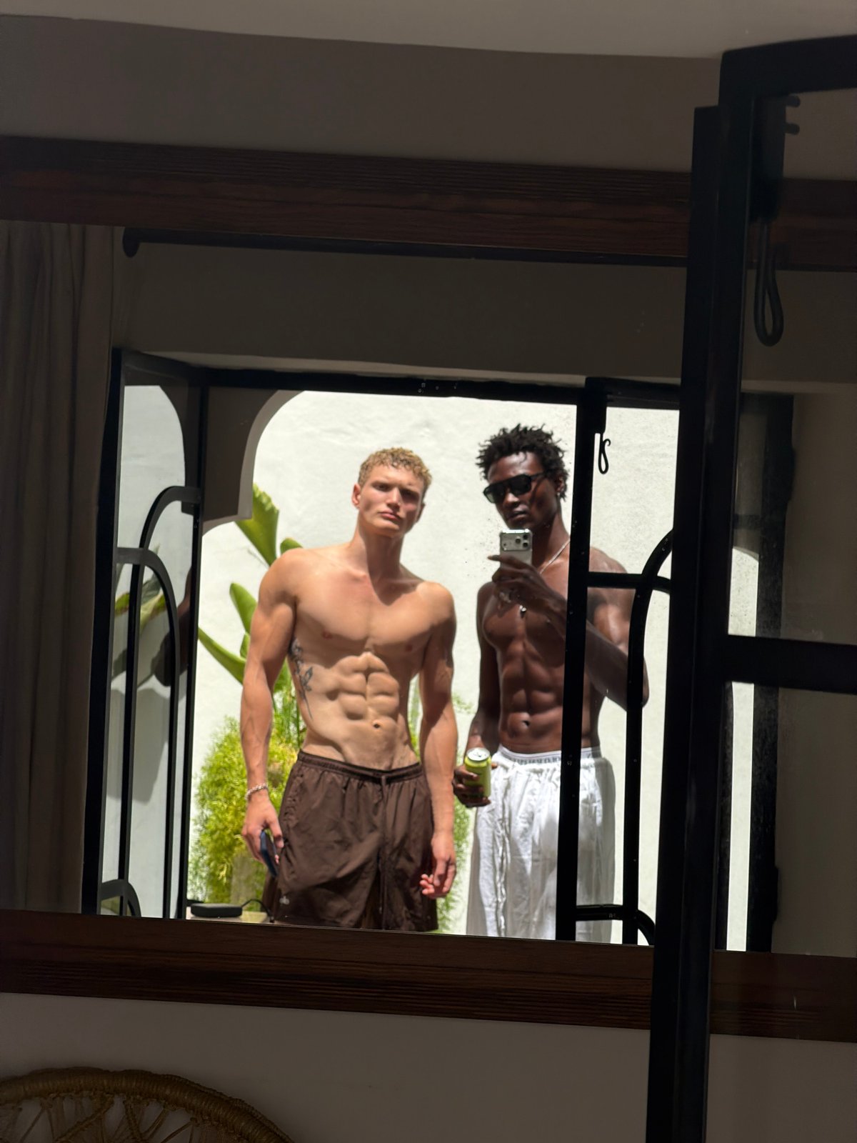 Lazy afternoon hang in a Marrakesh courtyard