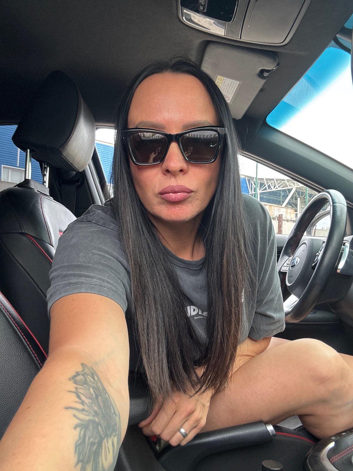 Morning selfie session documented across Chaikovsky, Russia locations