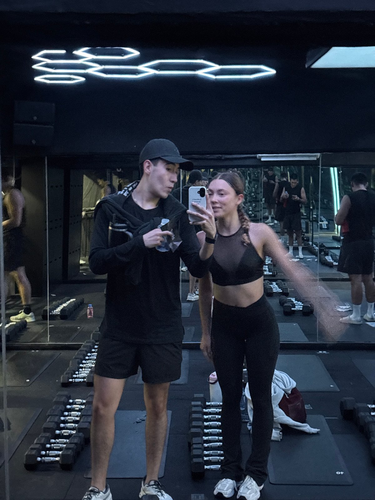 Late-night gym sessions and puppy moments in Mexico