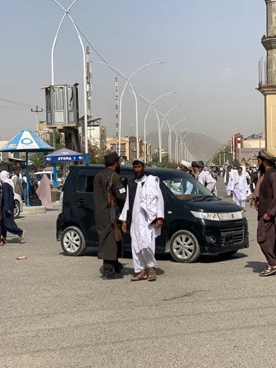 Morning street life captured in Kandahar, Afghanistan