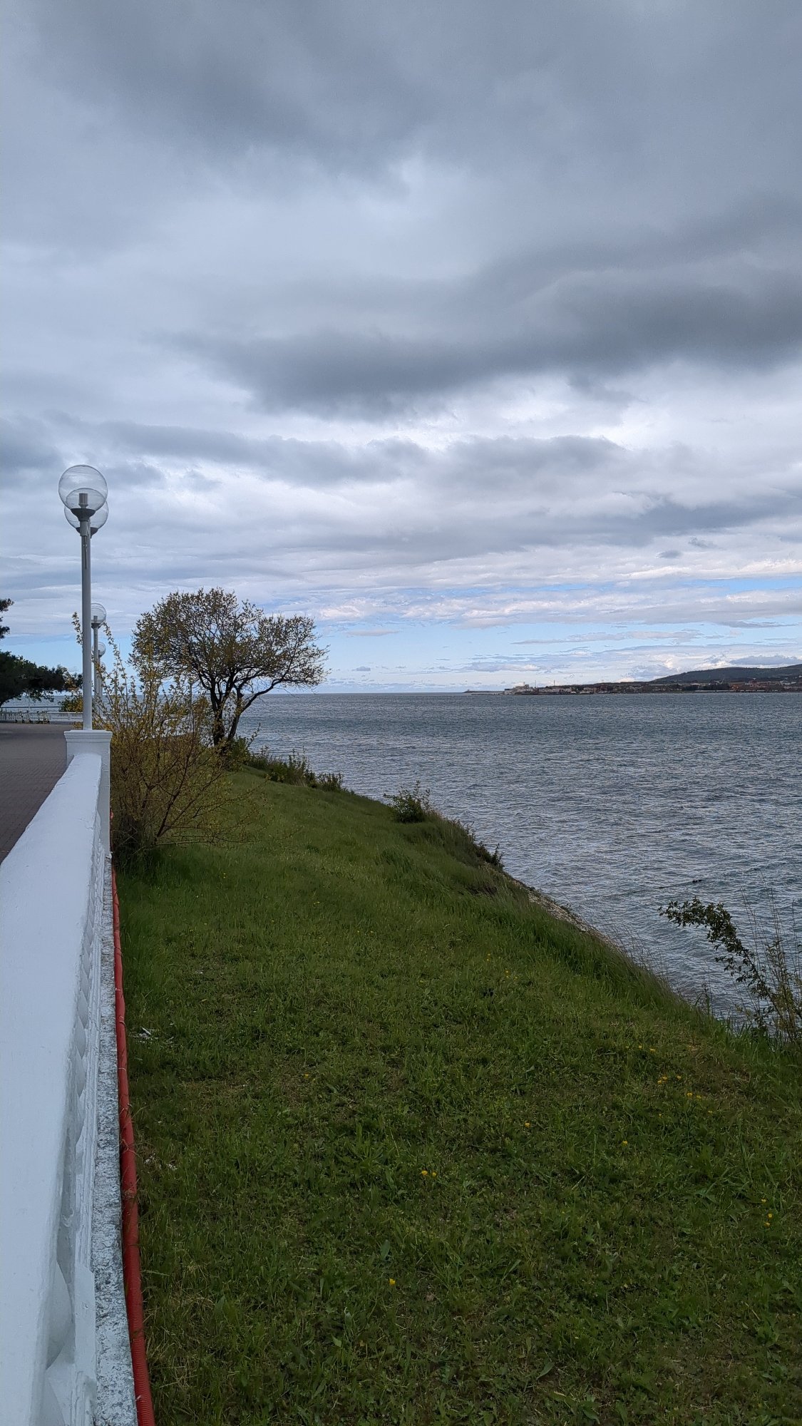 Morning waterfront view captured in Gelendzhik, Russia