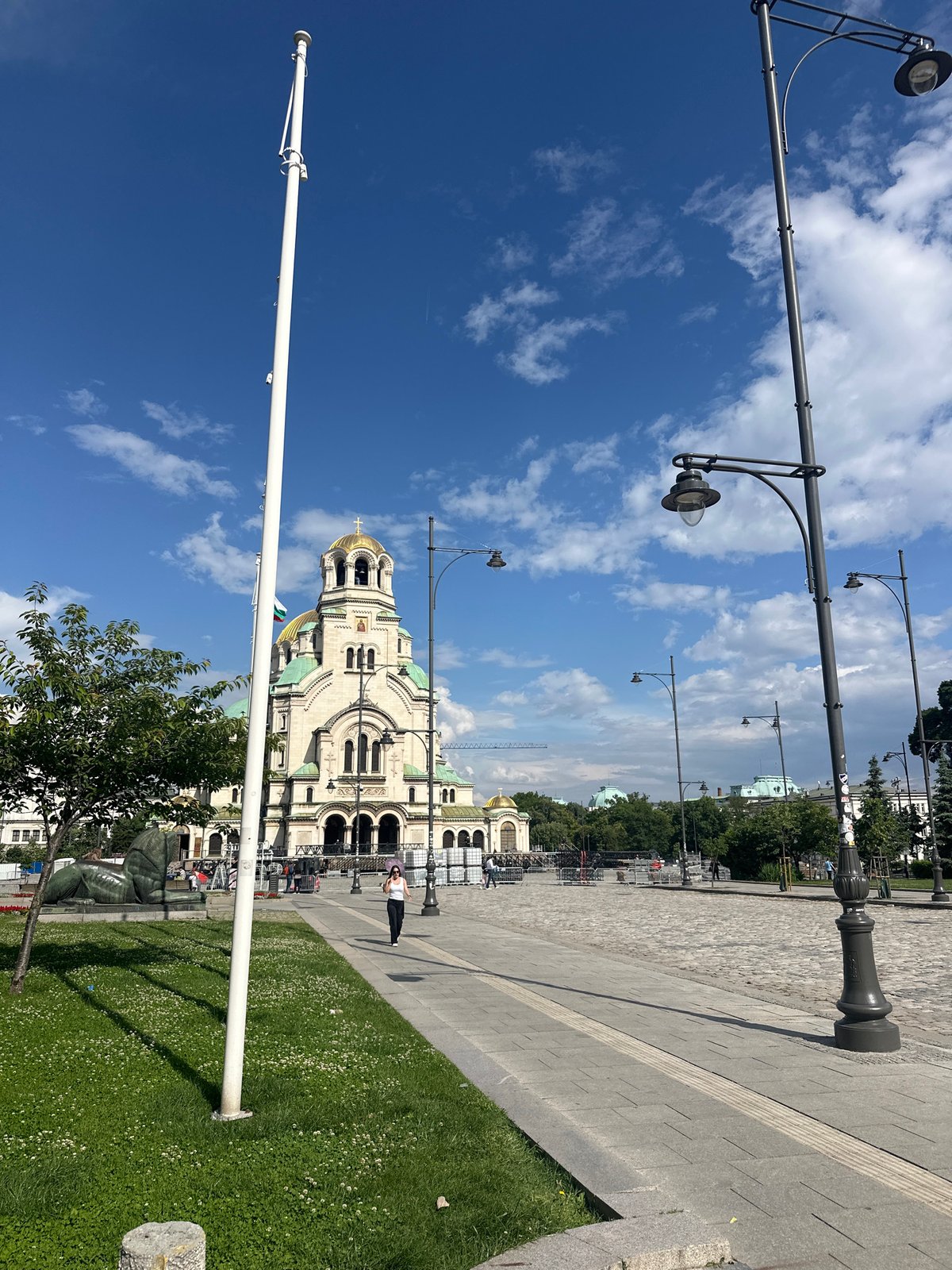 Sofia resident captures cathedral and urban scenes during midday