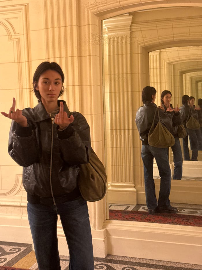 Visitors document Paris museum and luxury shopping experiences