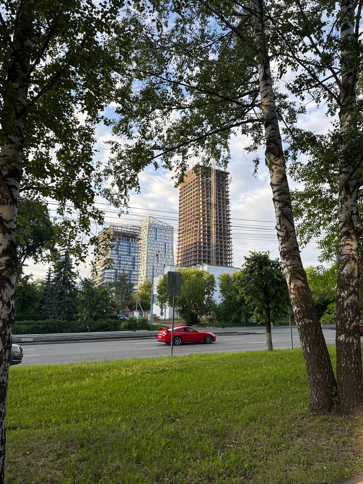 Construction and nature coexist in Izhevsk residential development