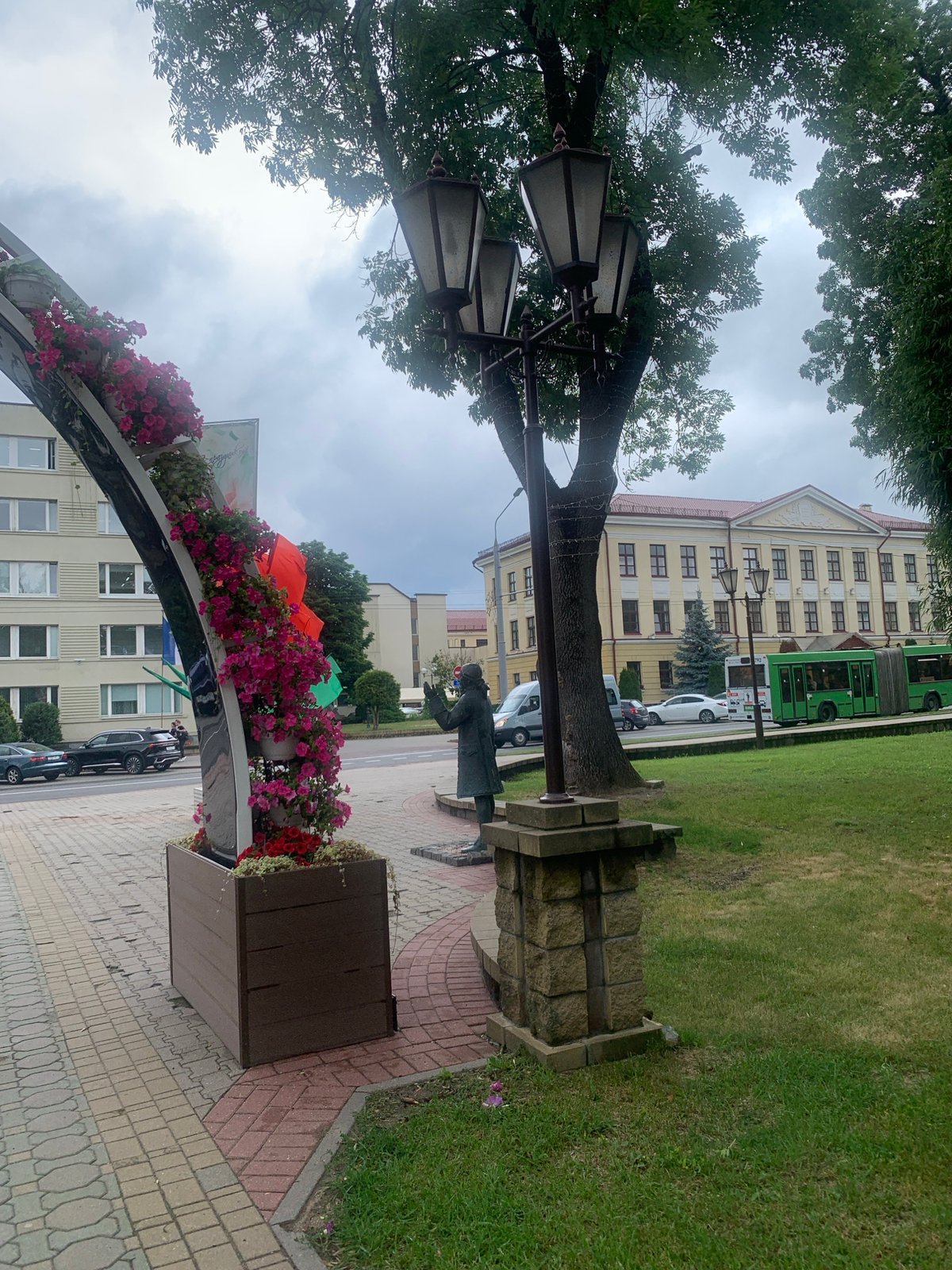 Hour-long documentation tour captures Hrodna parks and attractions
