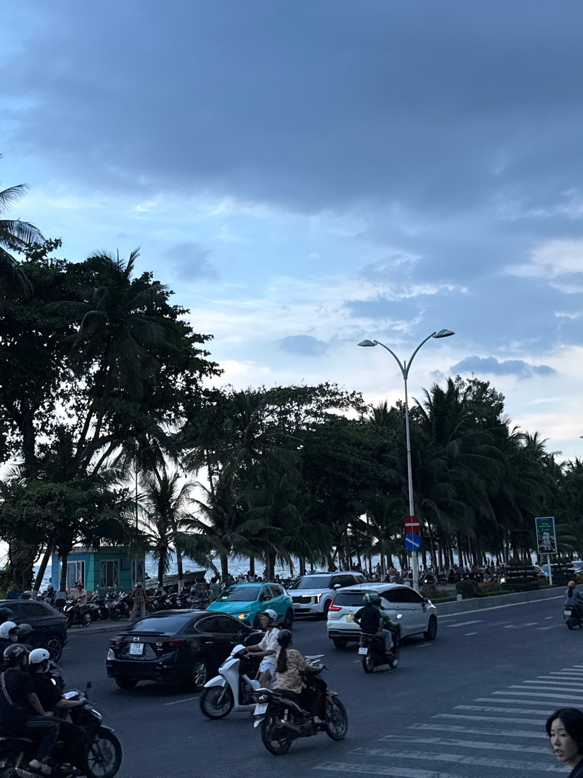 Nha Trang beachfront buzzing with beach, street, and event activity