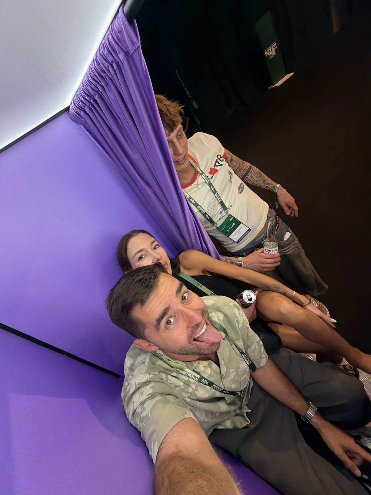 Tbilisi party day: selfies, mirror shots, and a live DJ set