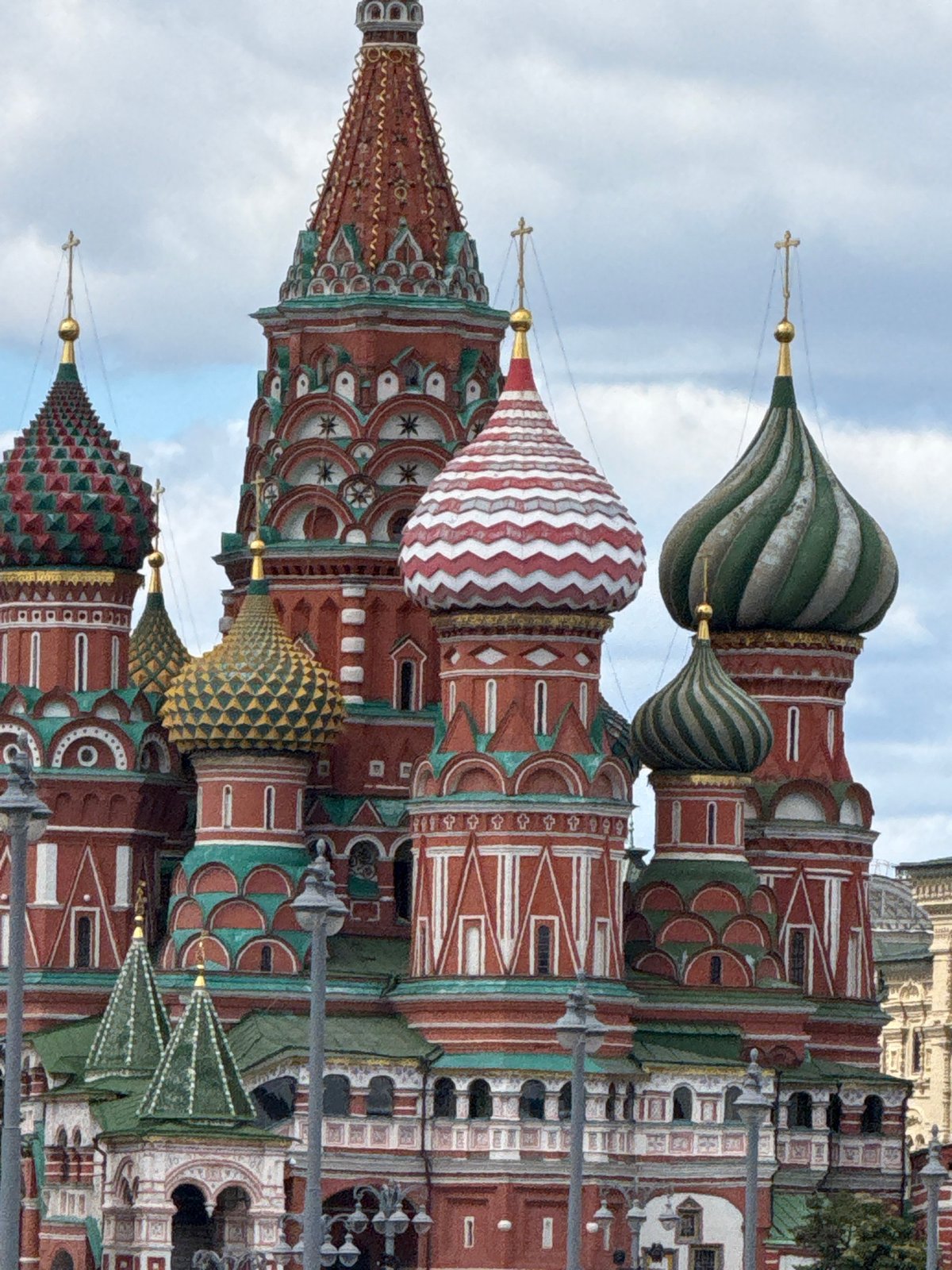Moscow landmarks from Red Square to the Kremlin in one minute