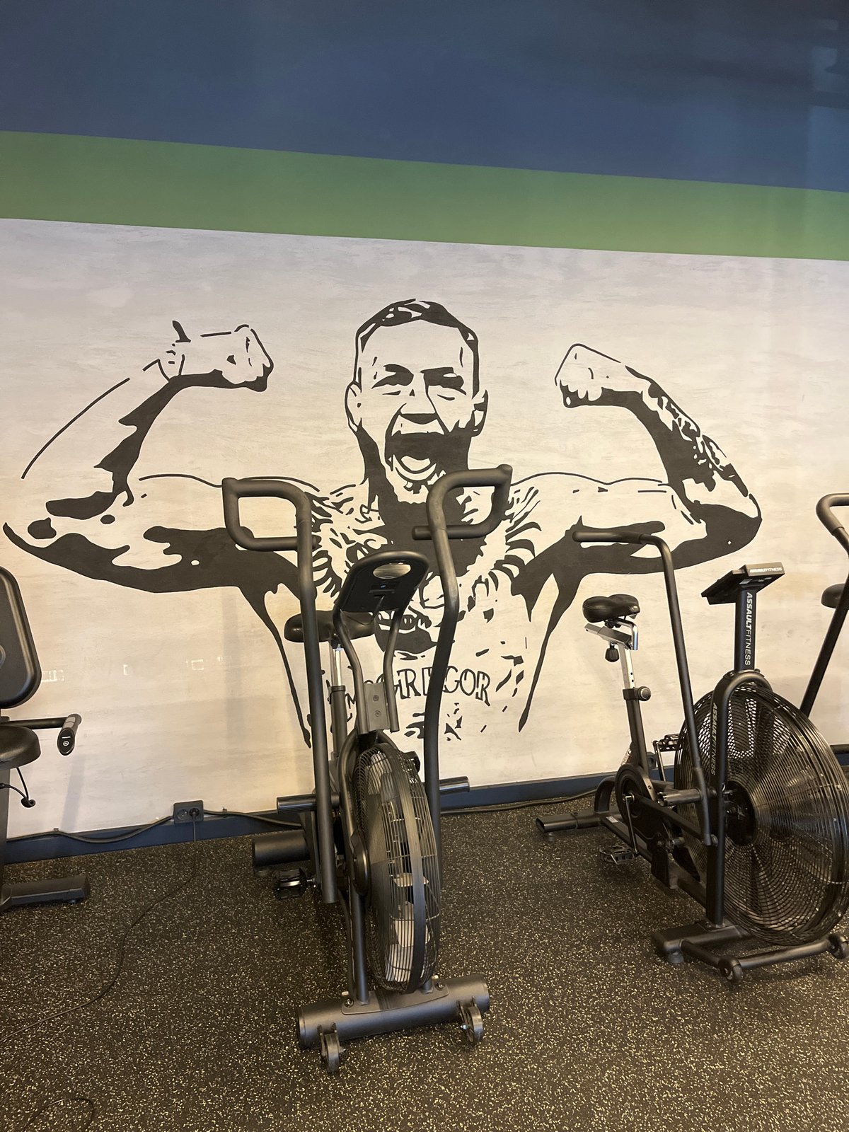 Gym workout session documented in Sochi fitness facility