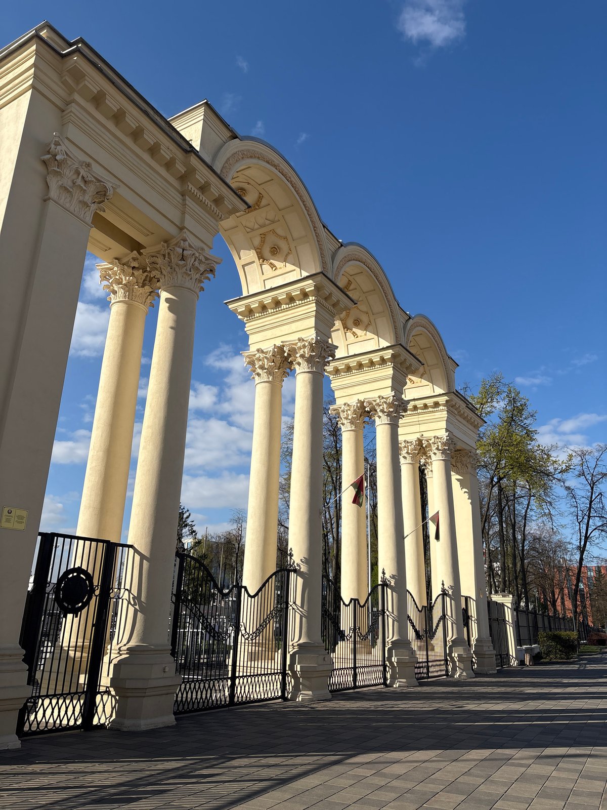 Early morning architectural tour documented across central Minsk
