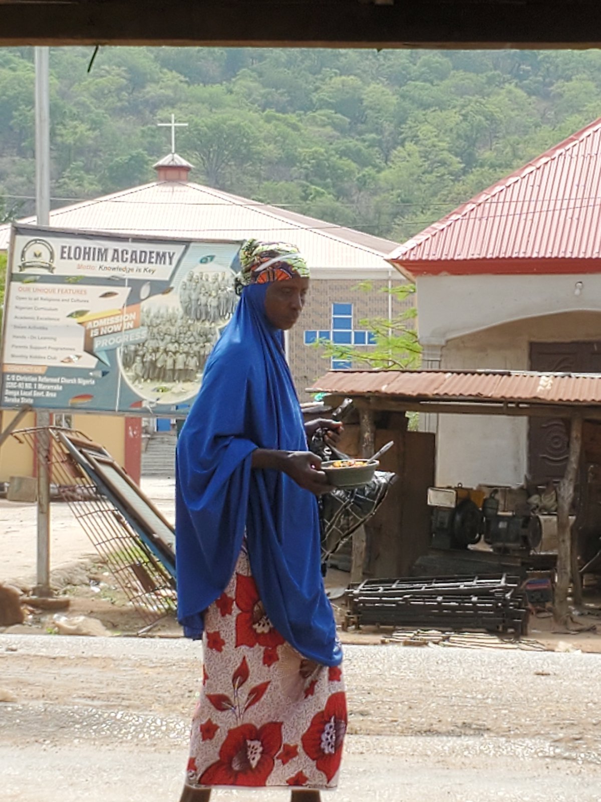 Daily life unfolds in Mararaba, Nigeria streets