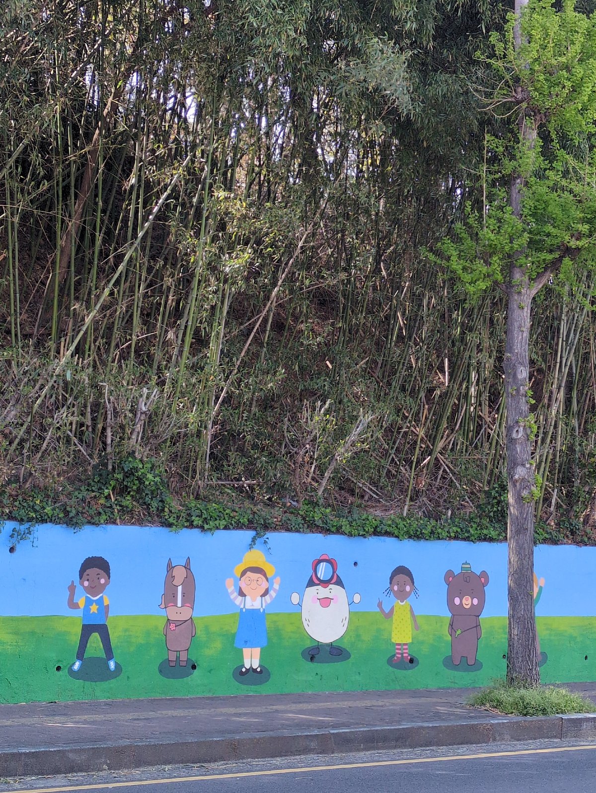 Anonymous witness documents walking tour through Ulsan, South Korea
