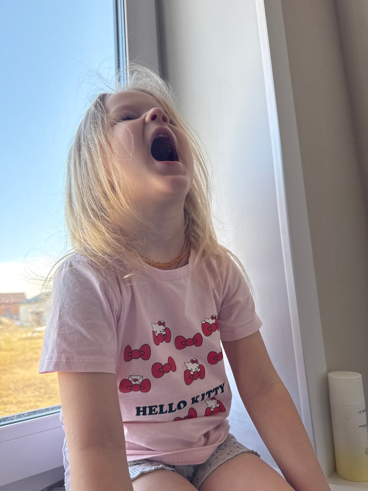 Casual moments captured in Russian village over morning timespan