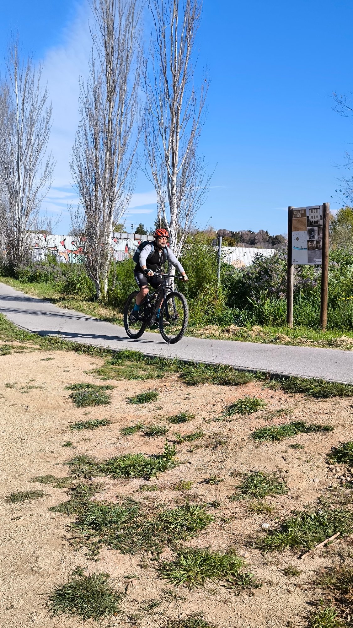 Morning outdoor activities observed in Ripollet Spain