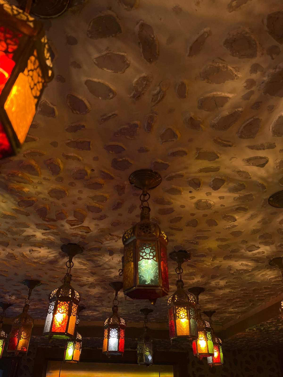 Traditional Marrakesh interior architecture documented in evening photography session