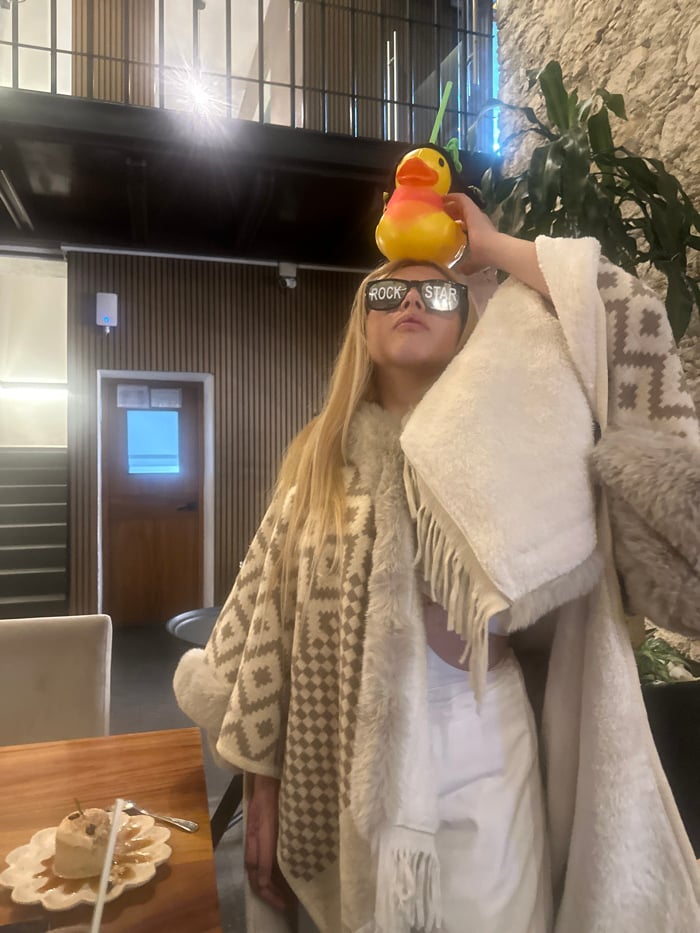 Early morning hotel scenes captured at Bernal establishment