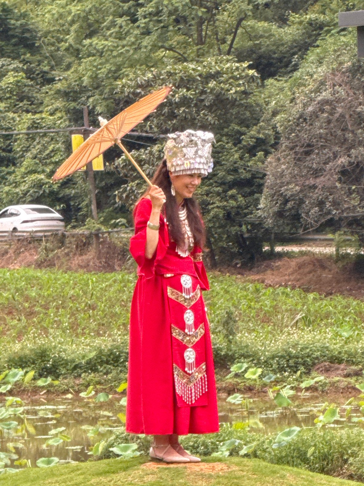 Morning scenes captured at Guilin hotel and waterways