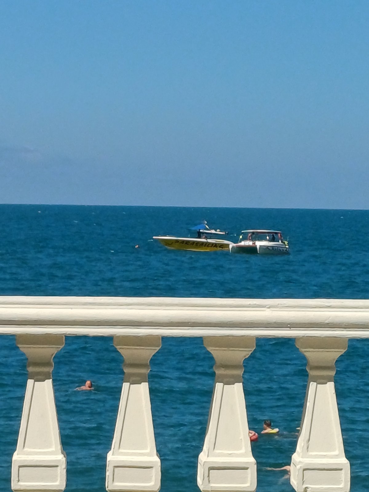 Lazy summer morning along Sochi's Black Sea waterfront