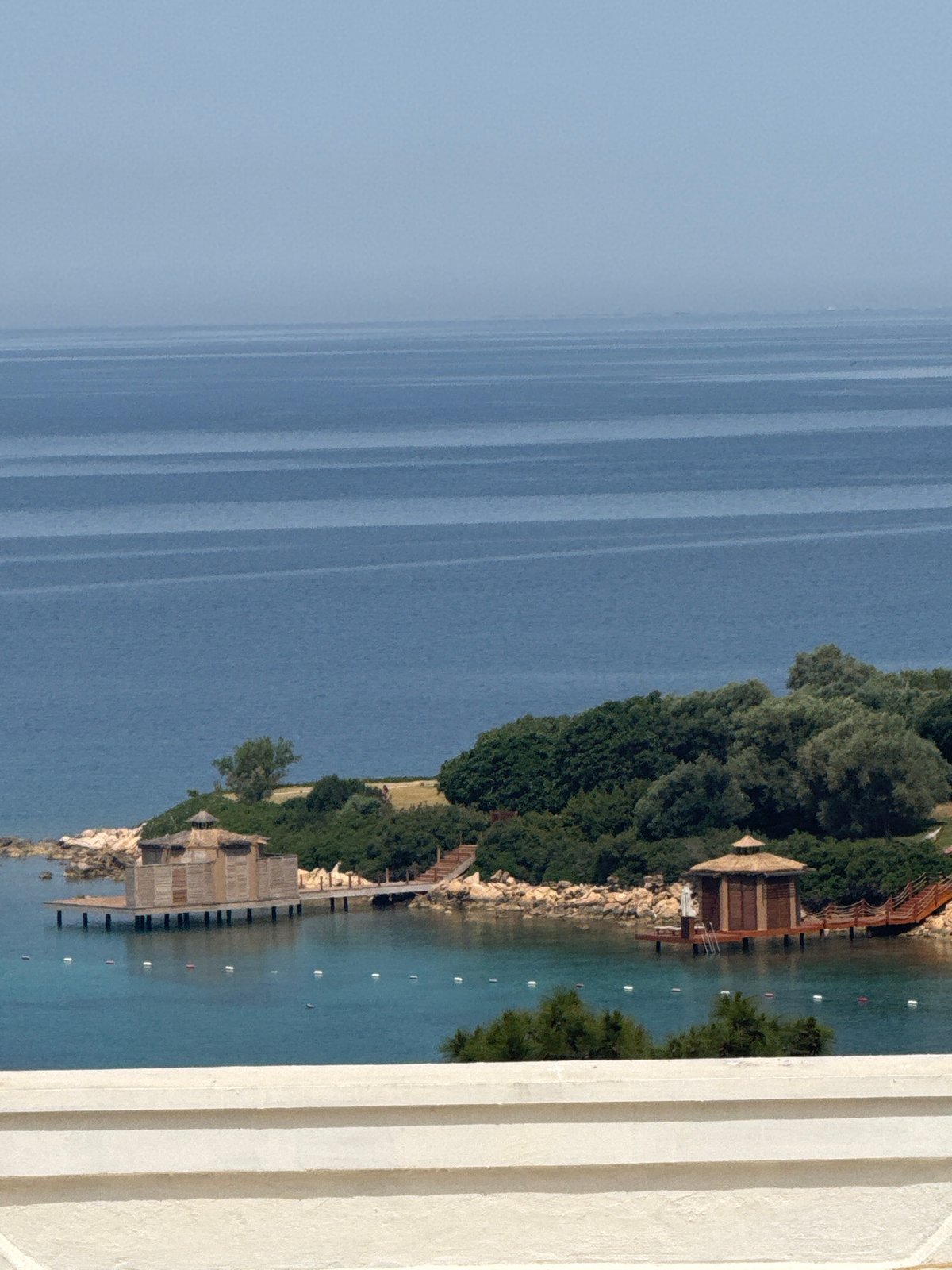 Morning coastal views captured in Bodrum showing paddleboarders