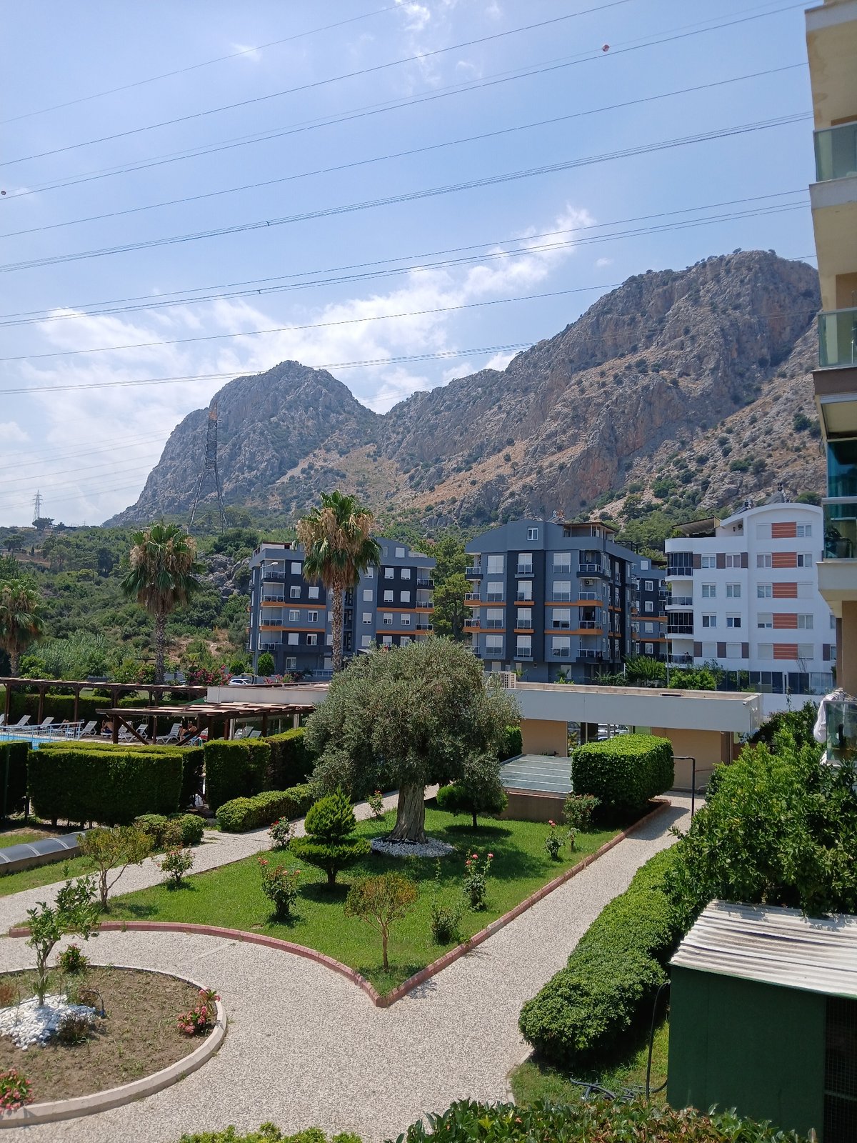 Resort life and coastal views in Konyaaltı, Turkey