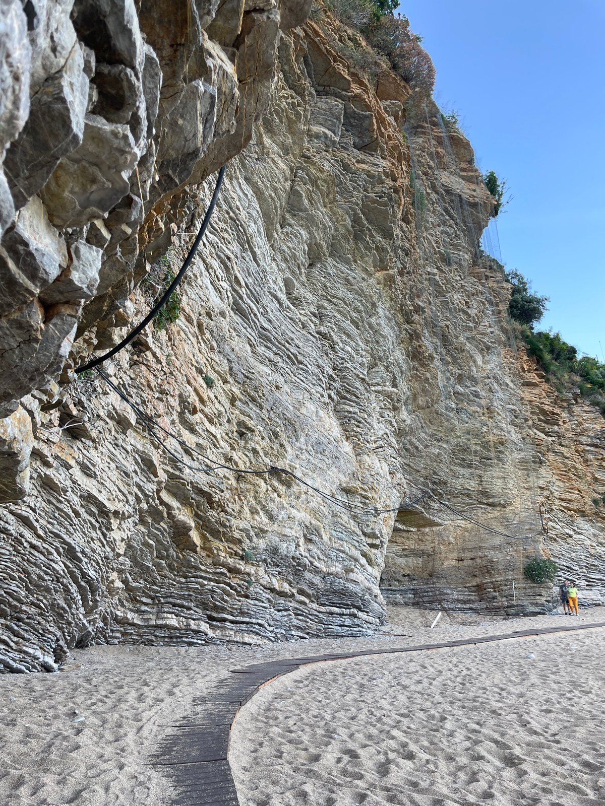 Coastal scenes captured at Sveti Stefan, Montenegro tourist area