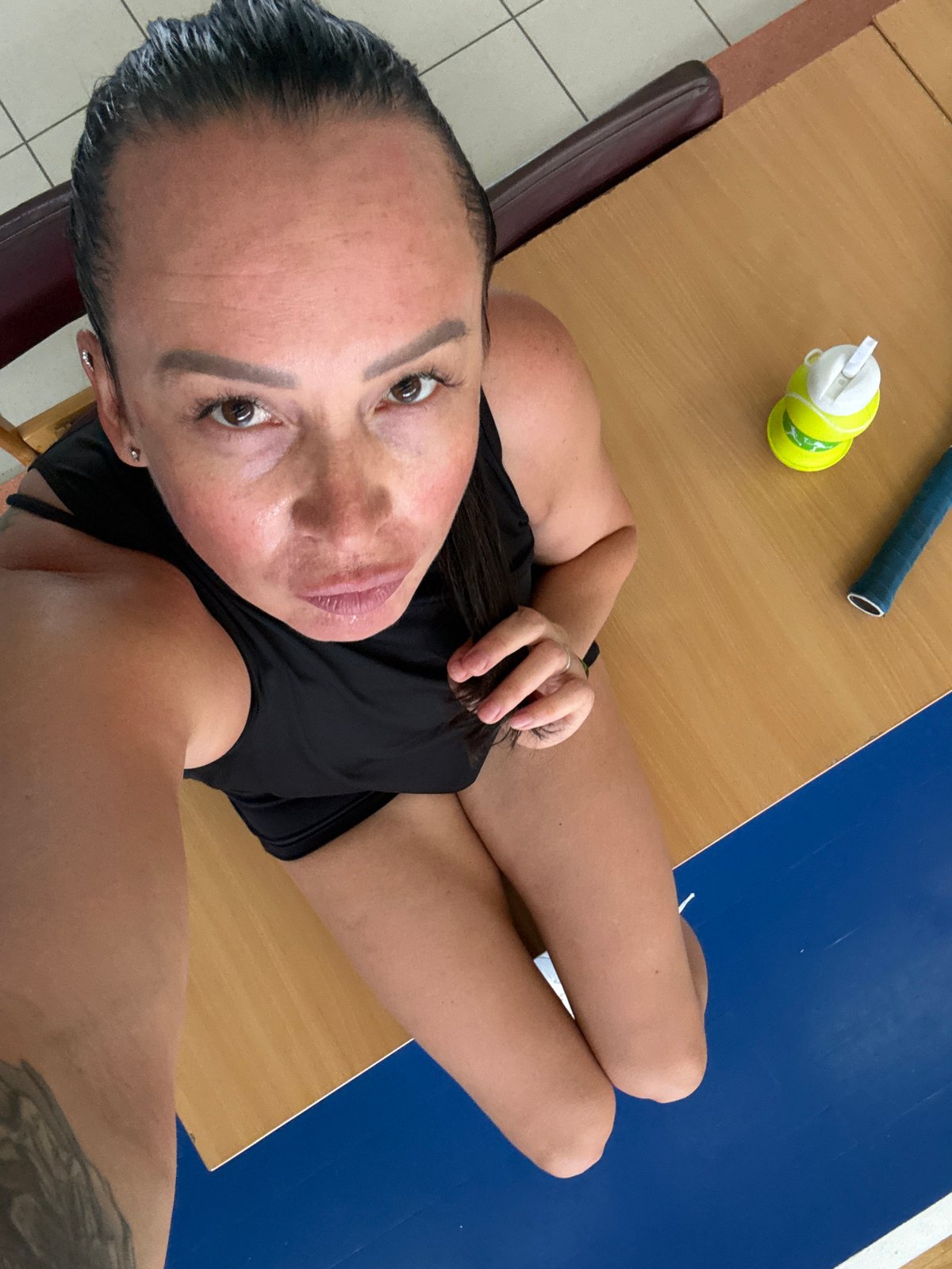 Morning scenes around Chaikovsky with indoor moments and tennis