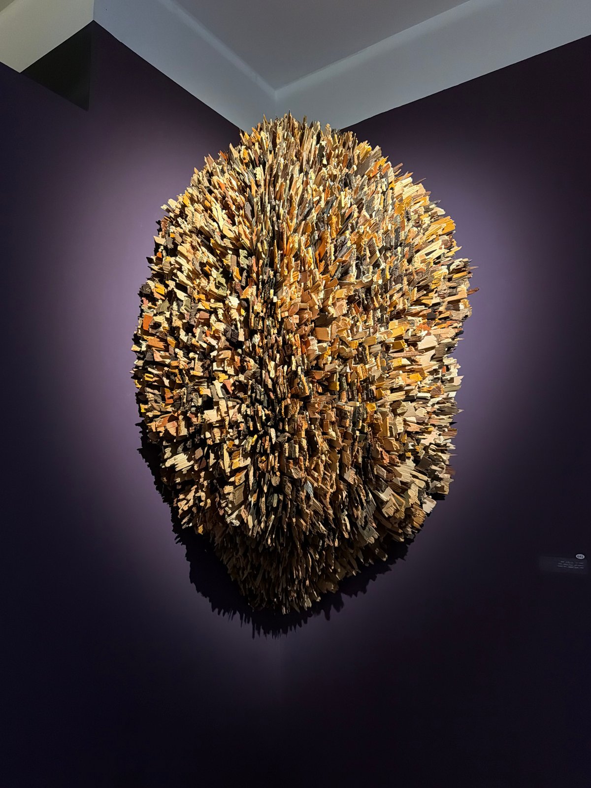 Morning gallery visitors explore diverse art installations in Tel-Aviv