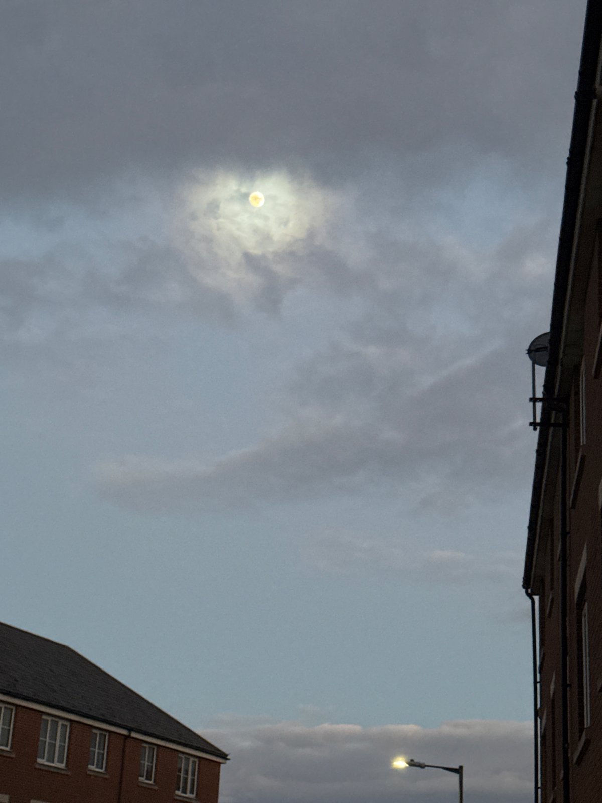 Residential scenes captured in Great Yarmouth evening hours
