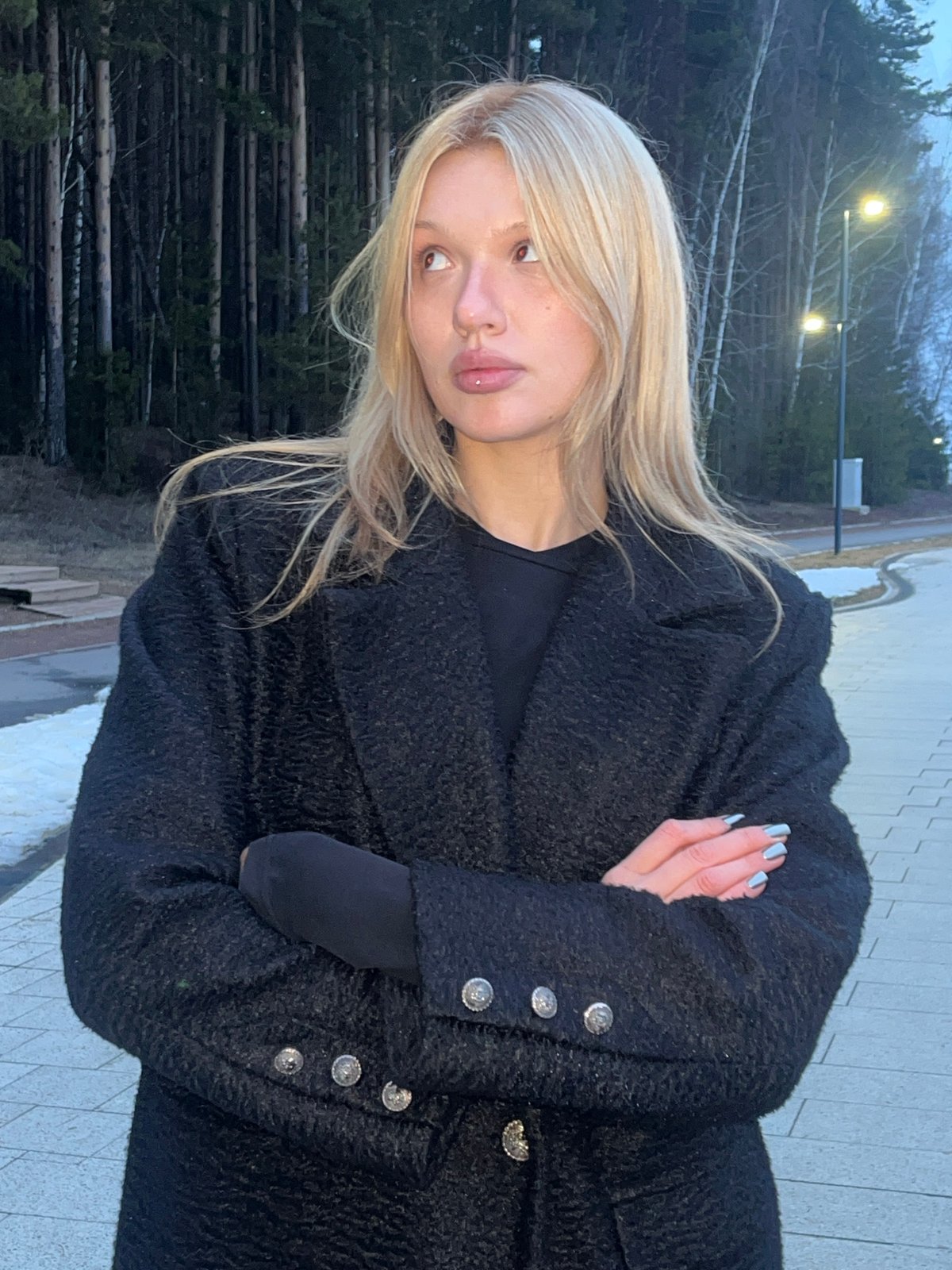 Ordinary moments captured across Chaikovsky: selfies, gymnasium, construction