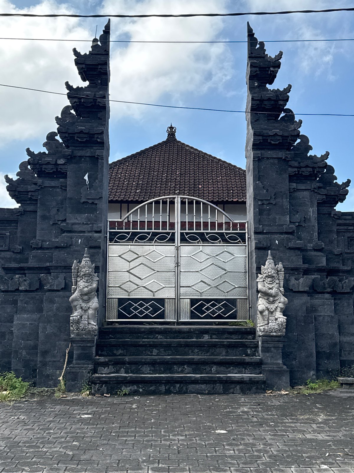 Morning snapshots capture everyday life around Balinese temples
