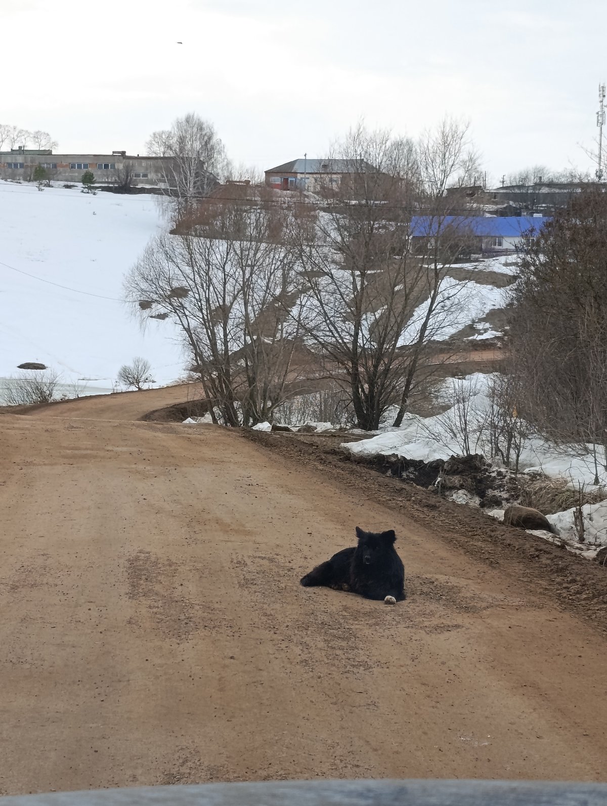 Spring scenes captured in Russian village of Foki