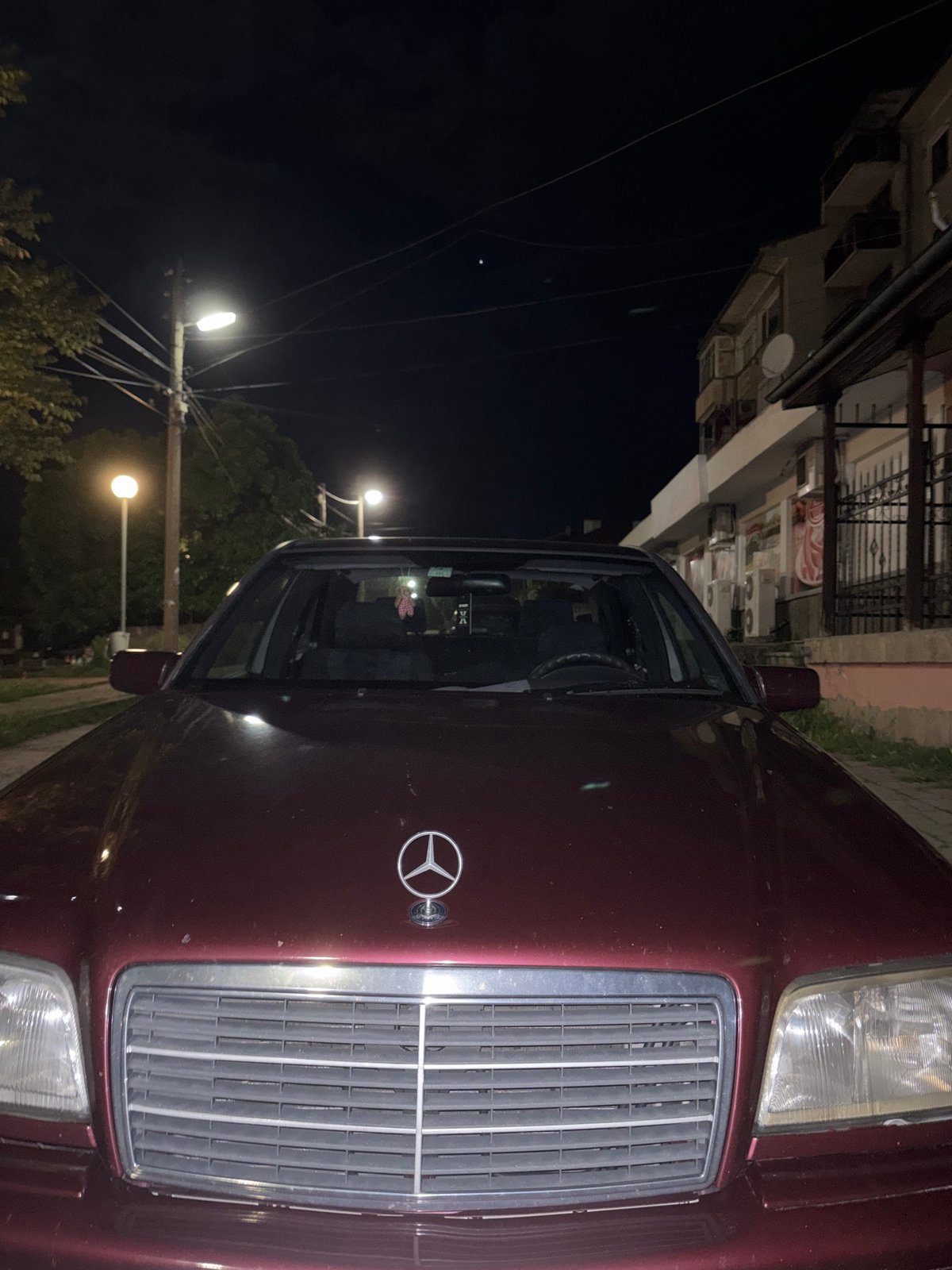 Nighttime social gathering documented in Karlovo, Bulgaria streets