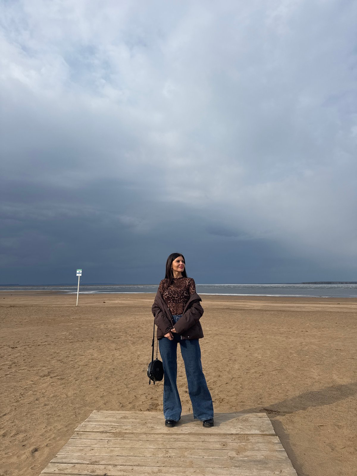 Spring beach visit documented in Chaikovsky, Russia