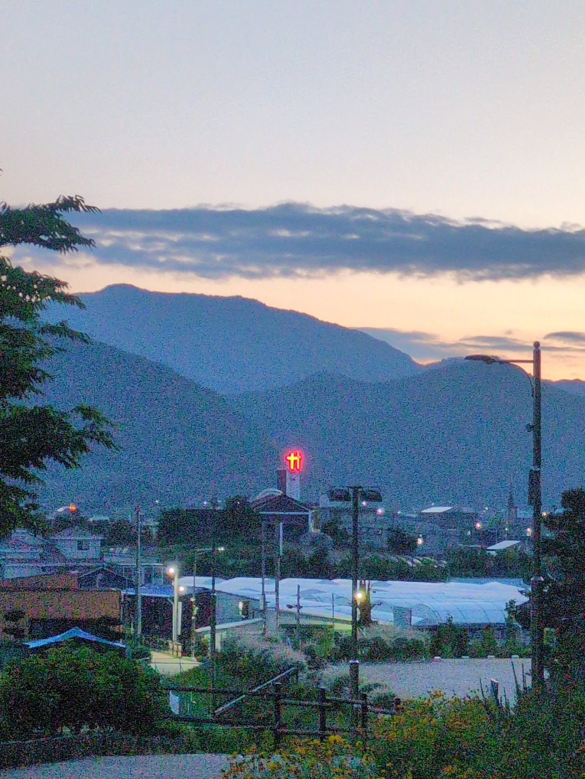 Twilight Valley Views Documented in Rural Iwon, South Korea