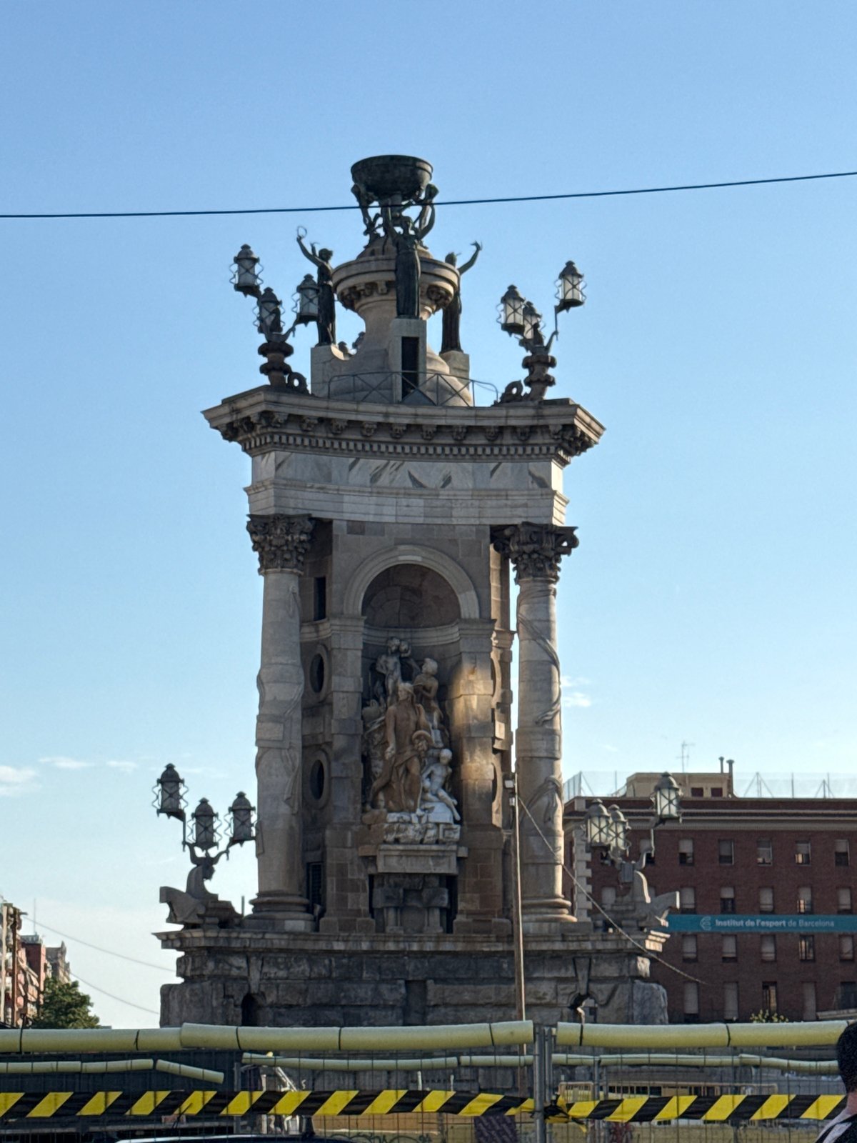 Barcelona street life documented across city landmarks Monday afternoon