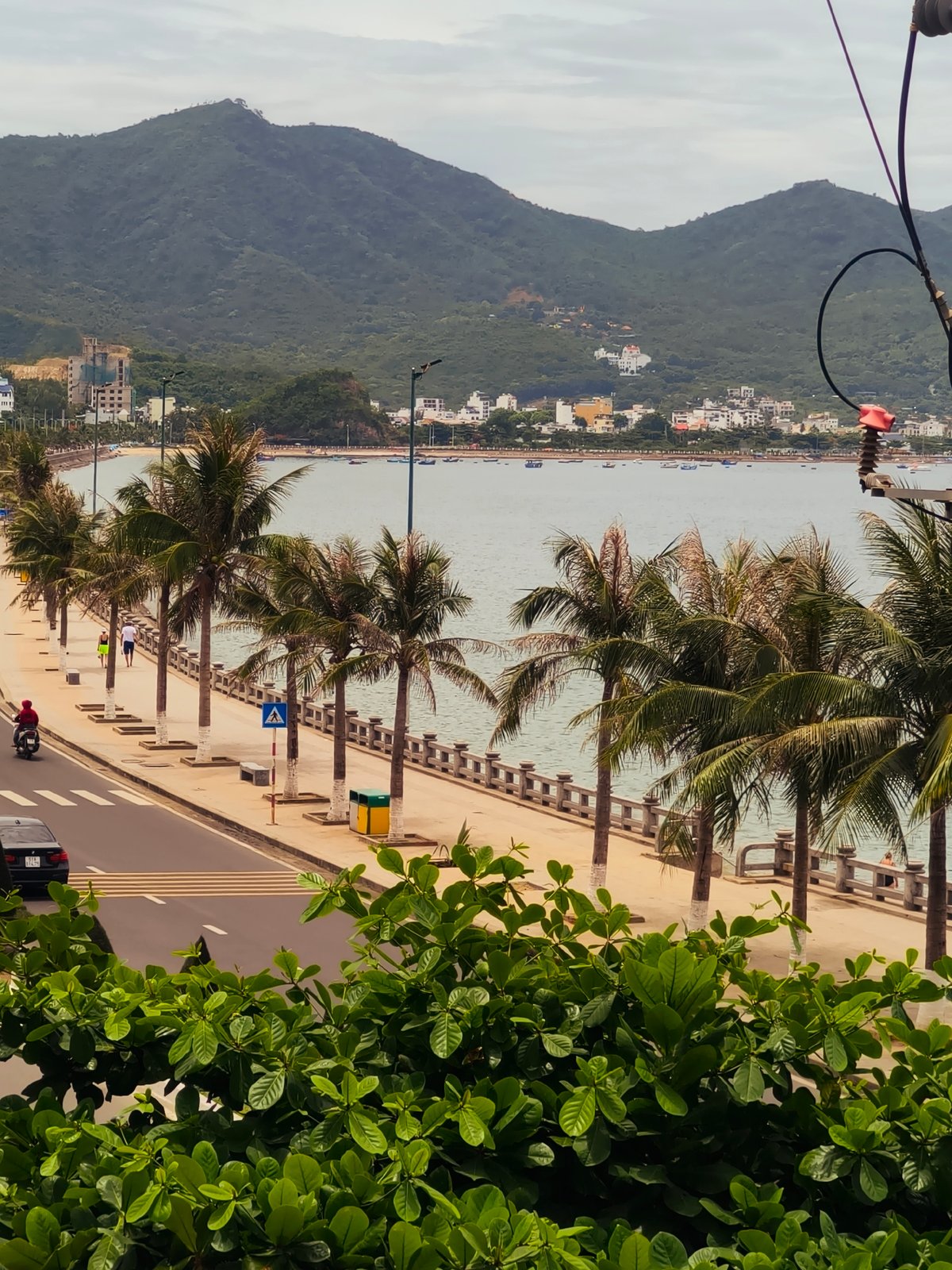 Morning snapshots along Nha Trang's Tran Phu beachfront