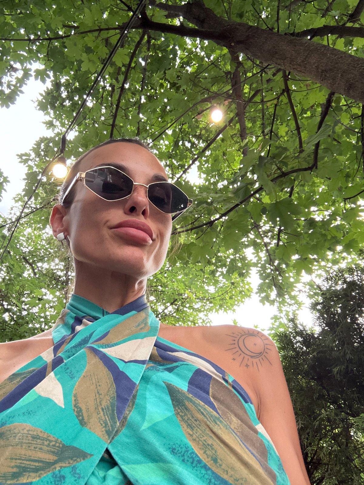 Casual selfies and a Buddha statue in Pleven, Bulgaria