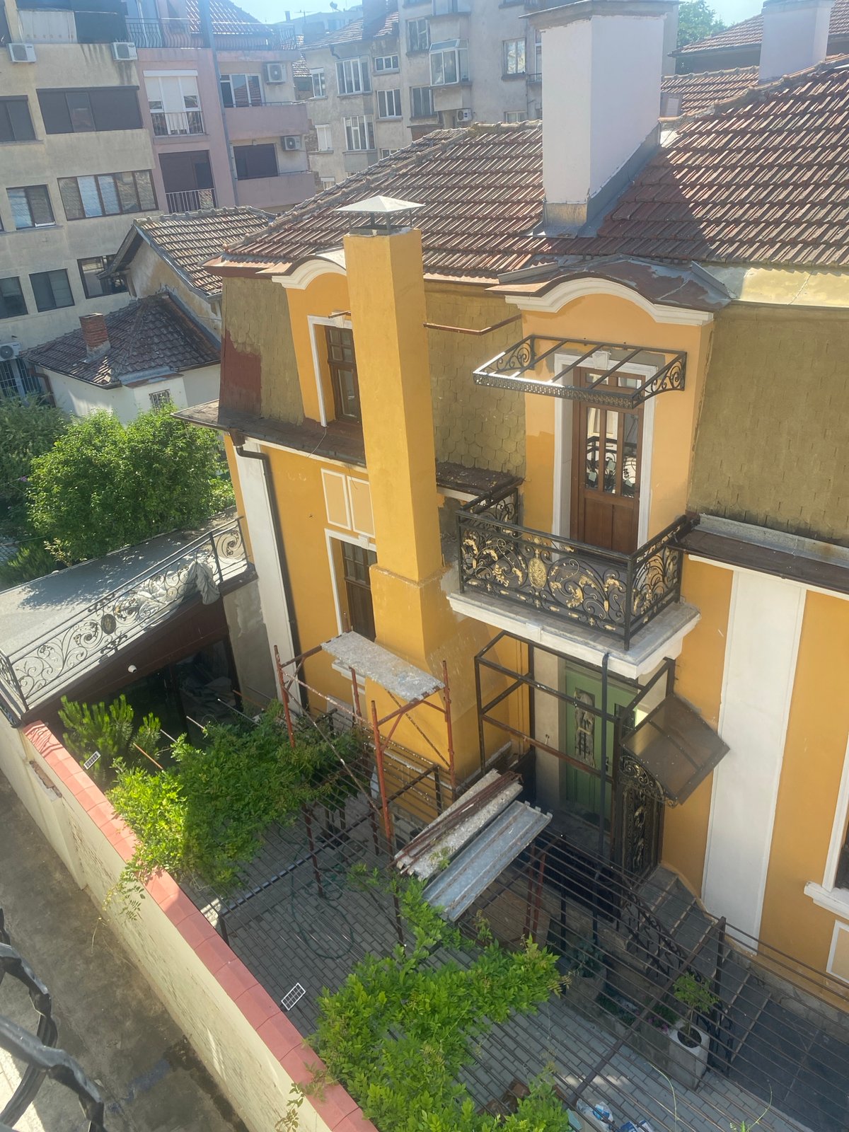 Street scenes and architecture across central Burgas, Bulgaria