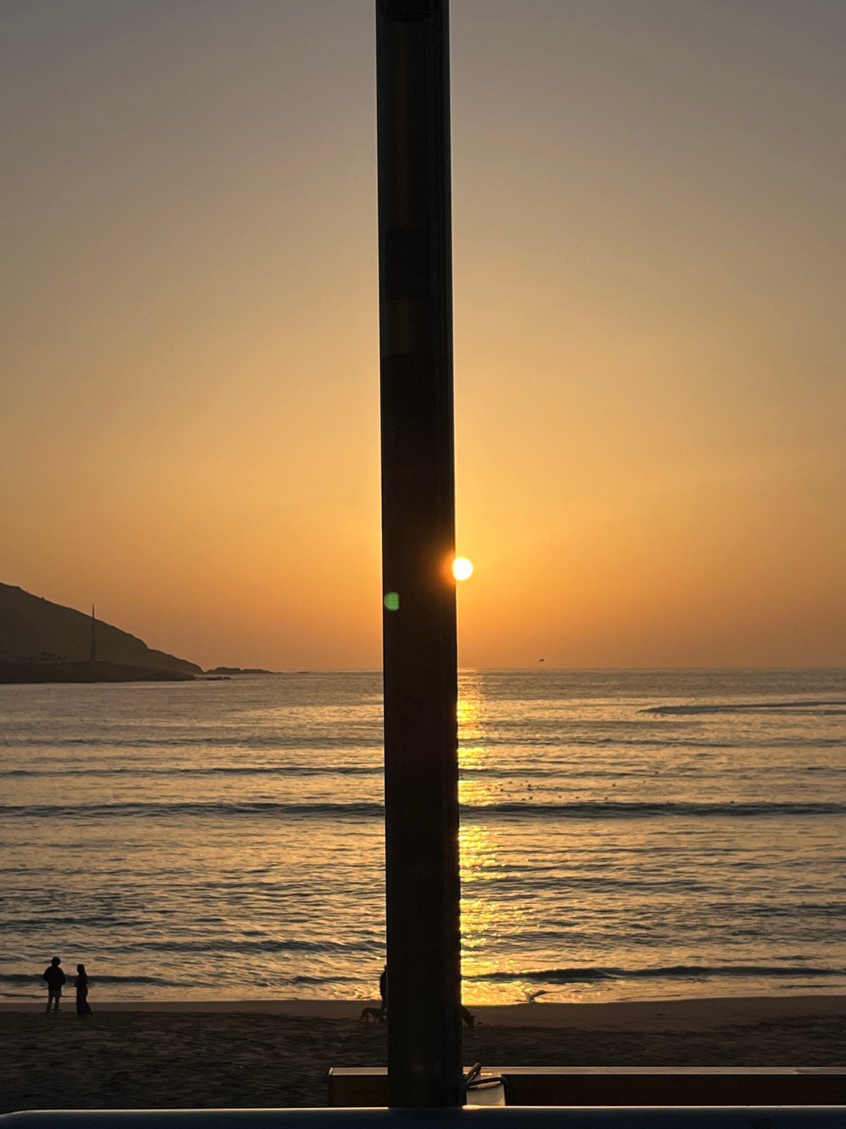 Sunset documented across A Coruña beaches and waterfront