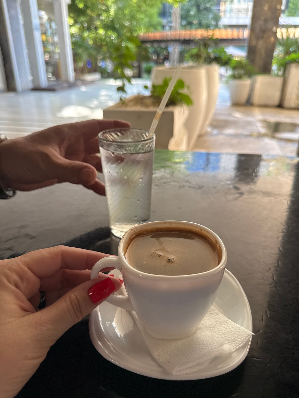 Café coffee and an art exhibition, one afternoon in Sochi