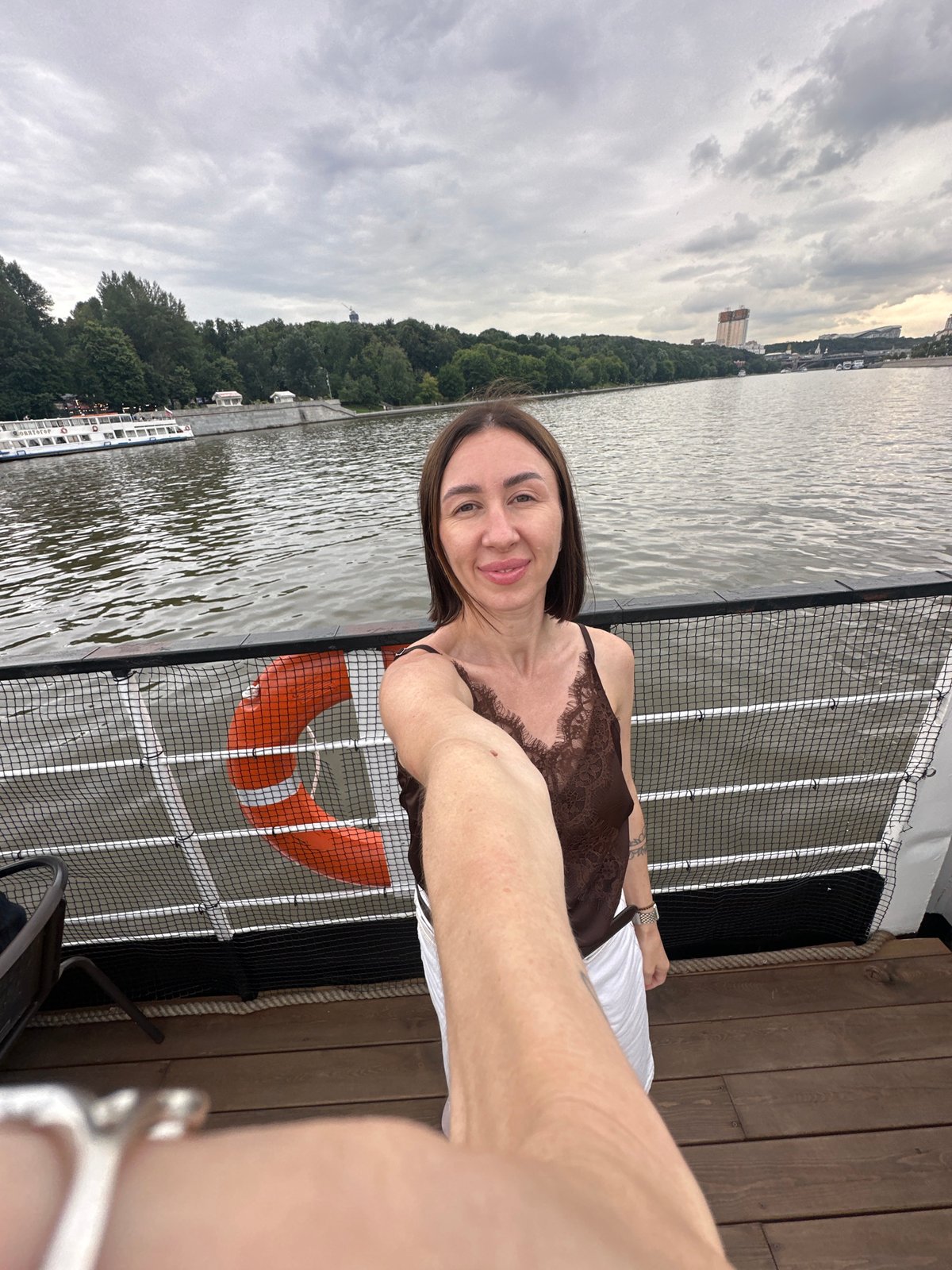 Afternoon cruise on the Moskva River, Moscow