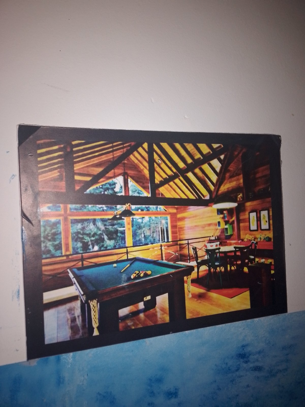 Billiards hall interior documented in Cuiabá, Brazil